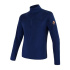 SENSOR MERINO EXTREME pánská mikina dl.rukáv zip deep blue velikost