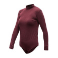 SENSOR MERINO AIR dámské body dl.rukáv port red velikost