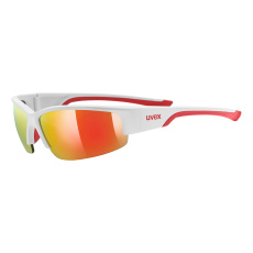 UVEX BRÝLE SPORTSTYLE 215 WHITE M.RED/ MIR.RED (S5306178316)