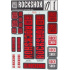 11.4318.003.509 - ROCKSHOX DECAL KIT 35MM OXY RED