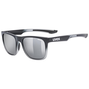 UVEX BRÝLE LGL 42 BLACK TRANSPARENT/MIR.SILVER (S5320322916)