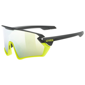 UVEX BRÝLE SPORTSTYLE 231 BLACK LIME MAT / MIRROR YELLOW (S5320652616)