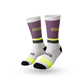 FIZIK PONOŽKY TEAM EDITION LILAC/WHITE (FZKSOCKSTE3820)