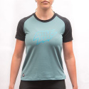 FT WOMEN'S HORIZON SHORT SLEEVE TEE MINT/BLACK velikost XL