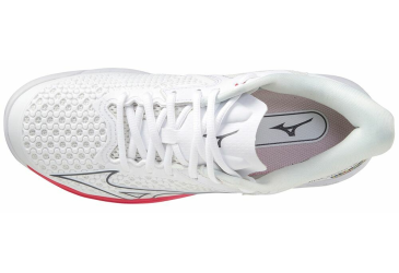 MIZUNO WAVE EXCEED TOUR 5 CC / Undyed White / Quiet Shade / Opera Red  /