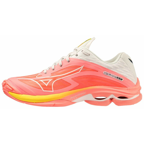 MIZUNO WAVE LIGHTNING Z7 / CandyCoral/Blk/Bolt2Neon /