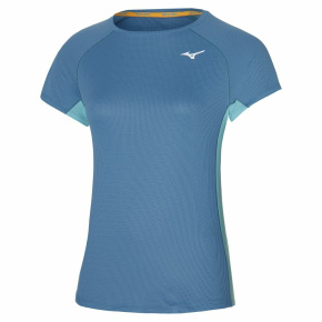 MIZUNO Dryaeroflow tee / Copen Blue /