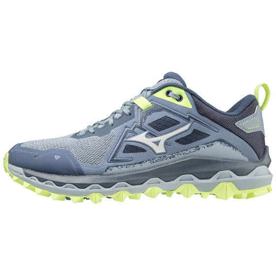 MIZUNO WAVE MUJIN 8 / Troposphere/White/Neo Lime /