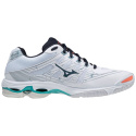 MIZUNO WAVE VOLTAGE / WHITE / LEGION BLUE / CERAMIC /