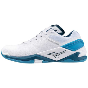 MIZUNO WAVE STEALTH NEO / White/Sailor Blue/Silver /