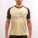 FT MEN'S HORIZON SHORT SLEEVE TEE SAND/BLACK velikost