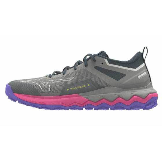 MIZUNO WAVE IBUKI 4 / GGray/H-VisPink/PPunch /