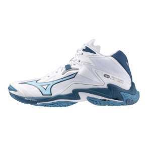 MIZUNO WAVE LIGHTNING Z8 MID / White/Sailor Blue/Silver /