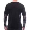 FT MEN'S ESCAPE MERINO LONG SLEEVE TEE BLACK/CAMO velikost