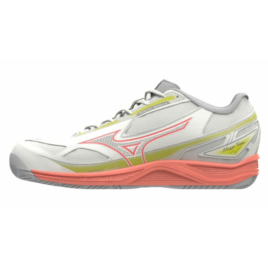 MIZUNO BREAK SHOT 4 AC / SnwWht/NeonFlame/Ghost /