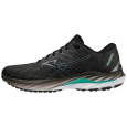 MIZUNO WAVE INSPIRE 19 2E/Blk/MetalGray/BiscGreen