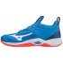 MIZUNO WAVE MOMENTUM 2 / FRENCH BLUE / WHITE / IGNITION RED /