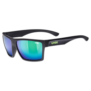 UVEX BRÝLE LGL 29 BLACK MAT / MIRROR GREEN (S5309472215)