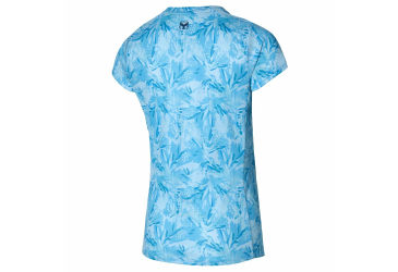 MIZUNO Two Loop Tee Print/Blue Glow