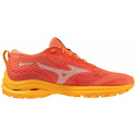 MIZUNO WAVE RIDER GTX / Hot Coral/White/Carrot Curl /