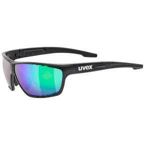 UVEX BRÝLE SPORTSTYLE 706 CV BLACK MATT/MIR.  GREEN (S5320182285)