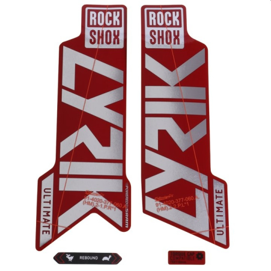 11.4018.105.050 - ROCKSHOX AM DECAL LYRIK ULT 27/29 GPLRF/RED