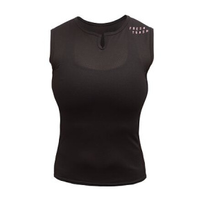 FT WOMEN'S CONVERT JERSEY NO SLEEVE TRUE BLACK velikost S