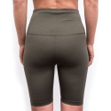 SENSOR INFINITY ECO dámské legíny biker shorts olive green velikost M