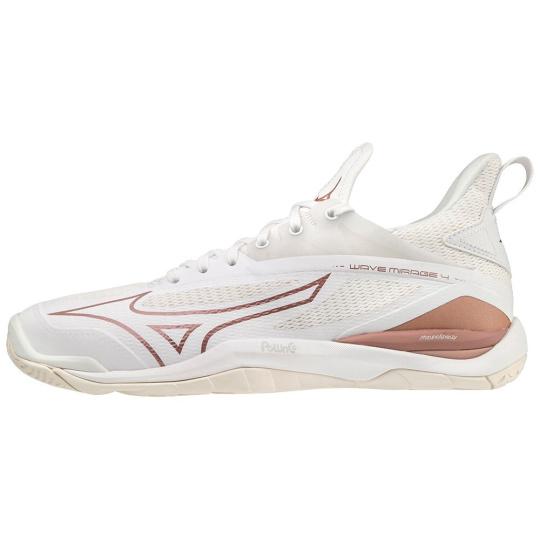 MIZUNO WAVE MIRAGE 4 / White  / Rose / Snow White  / 38.5/5.5