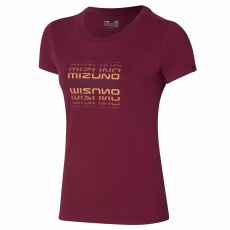 MIZUNO Mizuno Tee/Cabernet