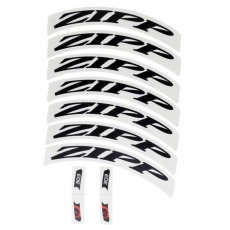 11.1918.015.001 - ZIPP DECAL SET 1 WHEEL 303 ZIPPLOGO MATTEBLK