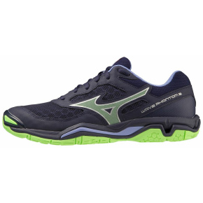 MIZUNO WAVE PHANTOM 3 / EBlue/TechGreen/Iolite / 50.0/14.0