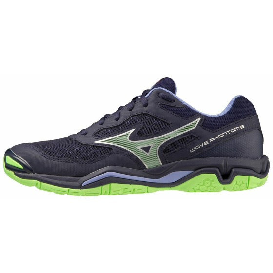 MIZUNO WAVE PHANTOM 3 / EBlue/TechGreen/Iolite / 50.0/14.0