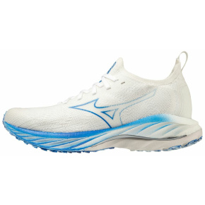 MIZUNO WAVE NEO WIND / White / Silver / Peace Blue /