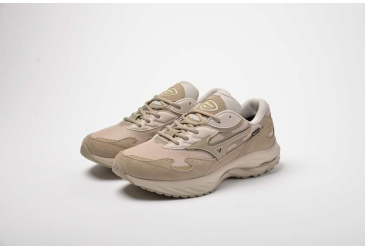 MIZUNO WAVE RIDER ? GTX / Silver Cloud/Vintage Khaki/GE Gold /