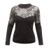 FT WOMEN'S ESCAPE MERINO LONG SLEEVE TEE BLACK/ZEBRA velikost