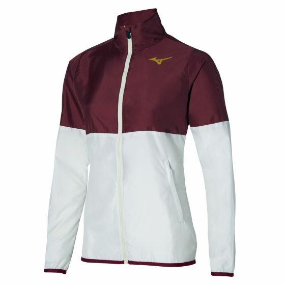 MIZUNO Printed Jacket/Cabernet/White