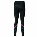 MIZUNO Graphic Legging/Black/Maui Blue