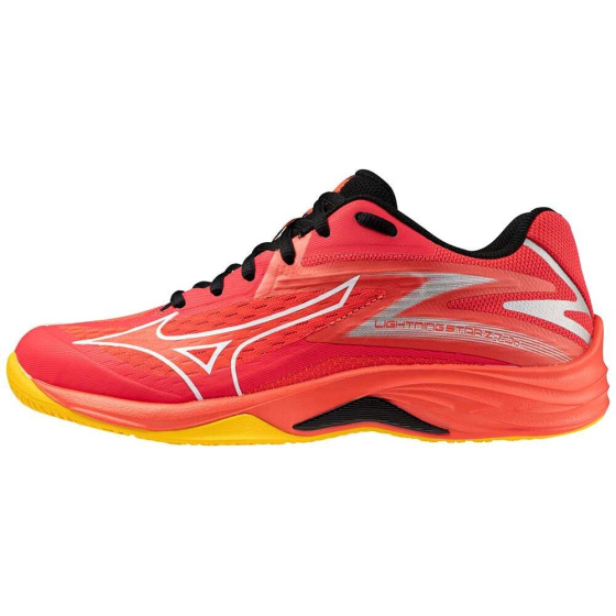 MIZUNO LIGHTNING STAR Z7 Jr. / Radiant Red/White/Carrot Curl /