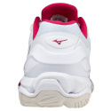 MIZUNO WAVE STEALTH V / WHITE / WHITE SAND / PERSIAN RED /