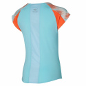 MIZUNO Printed Tee/Tanager Turquoise