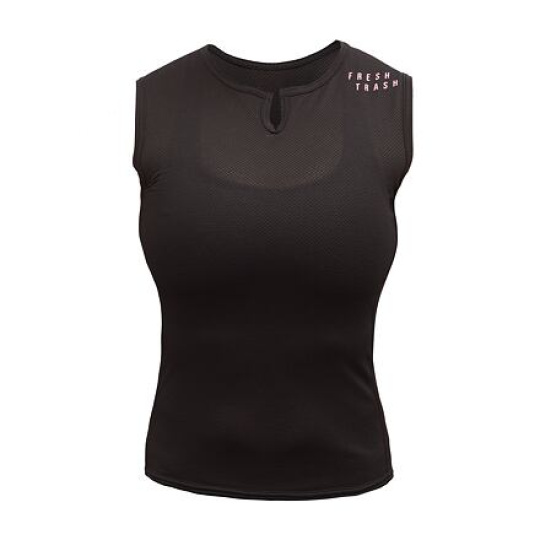 FT WOMEN'S CONVERT JERSEY NO SLEEVE TRUE BLACK velikost