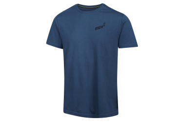 INOV8 GRAPHIC TEE "FORGED" M navy