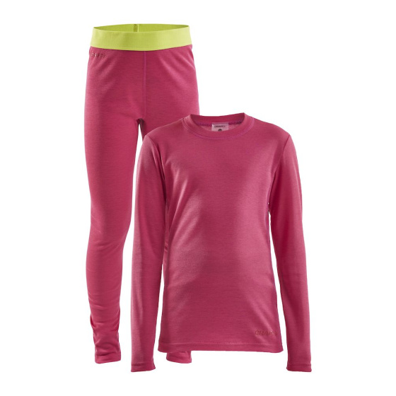 Set CRAFT CORE Warm Baselayer Junior 134