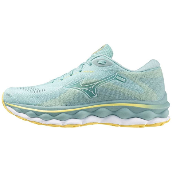 MIZUNO WAVE SKY 7 / Eggshell Blue/White/Sunshine /