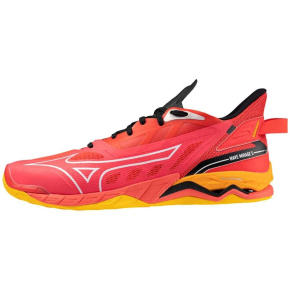 MIZUNO WAVE MIRAGE 5 / Radiant Red/White/Carrot Curl /