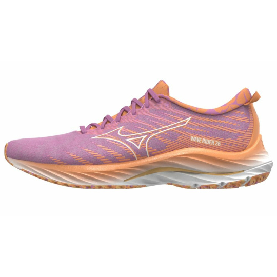 MIZUNO WAVE RIDER 26/Cyclamen/Whte/MockOrang