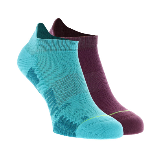 INOV8 TRAILFLY SOCK LOW teal/purple