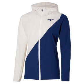 MIZUNO Mugen Hooded Jacket  / White / Estate Blue /