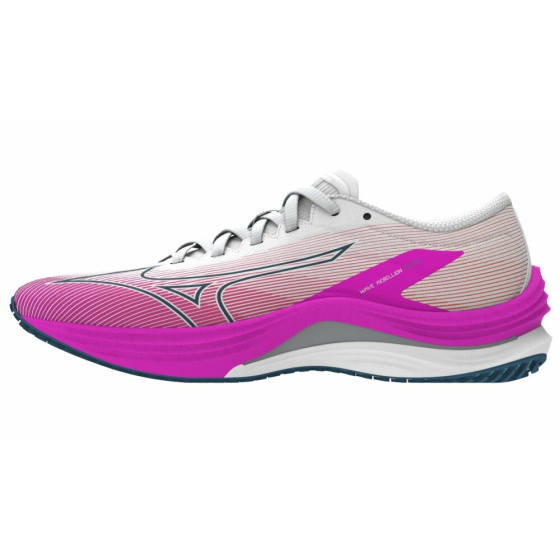 MIZUNO WAVE REBELLION FLASH/White/Silver/807 C